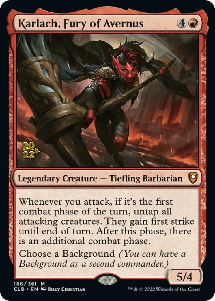 Karlach, Fury of Avernus (186) (PRE)