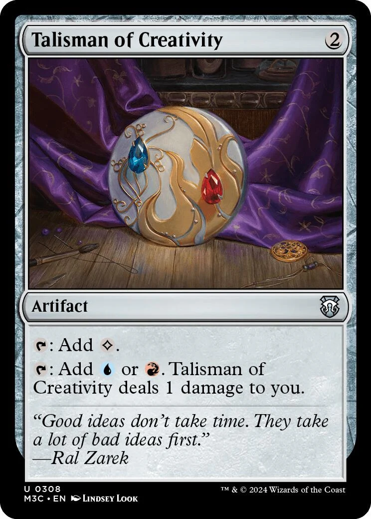 Talisman of Creativity (Ripple Foil) (308) (M3C)