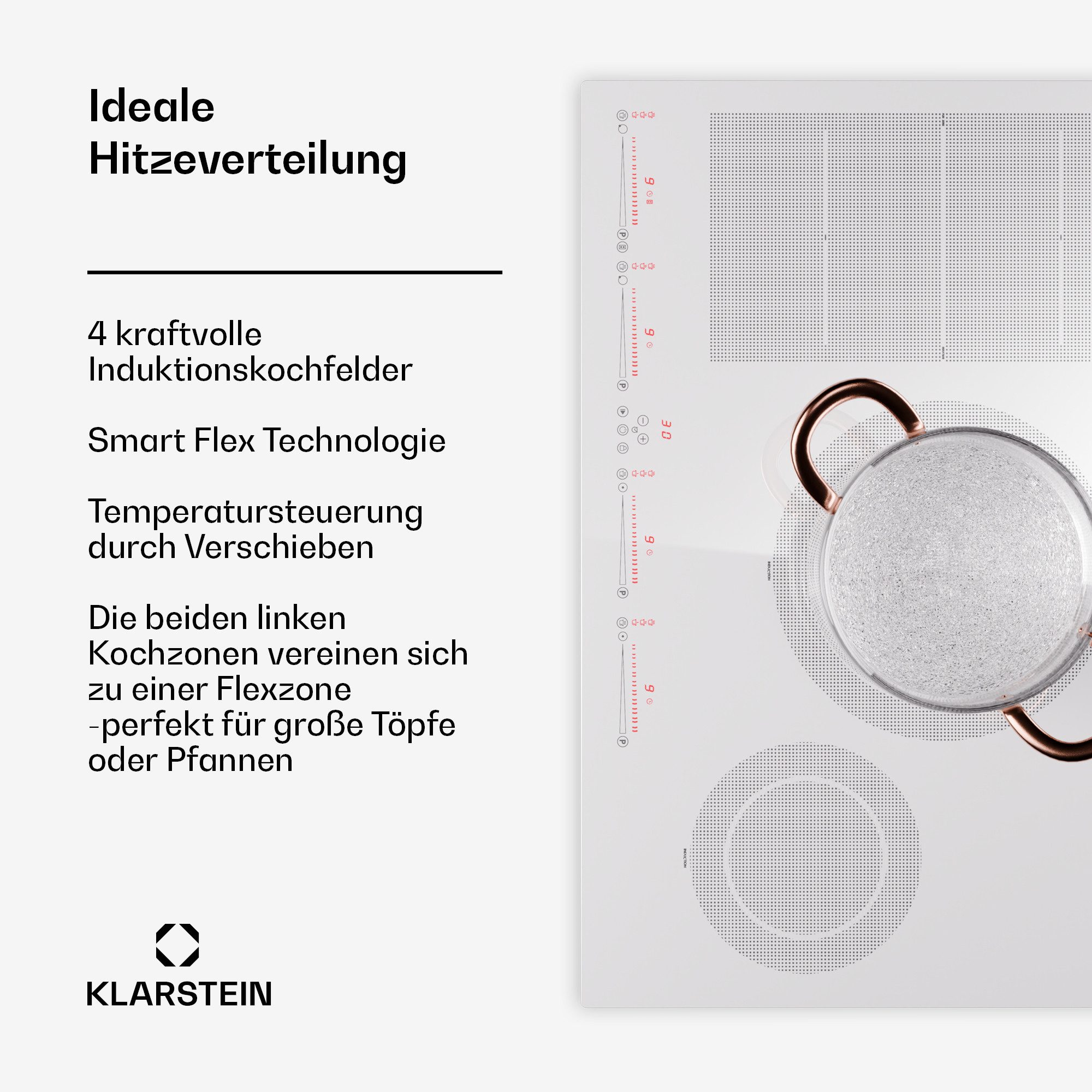 Induktions-Kochfeld Masterzone 77 Hybrid