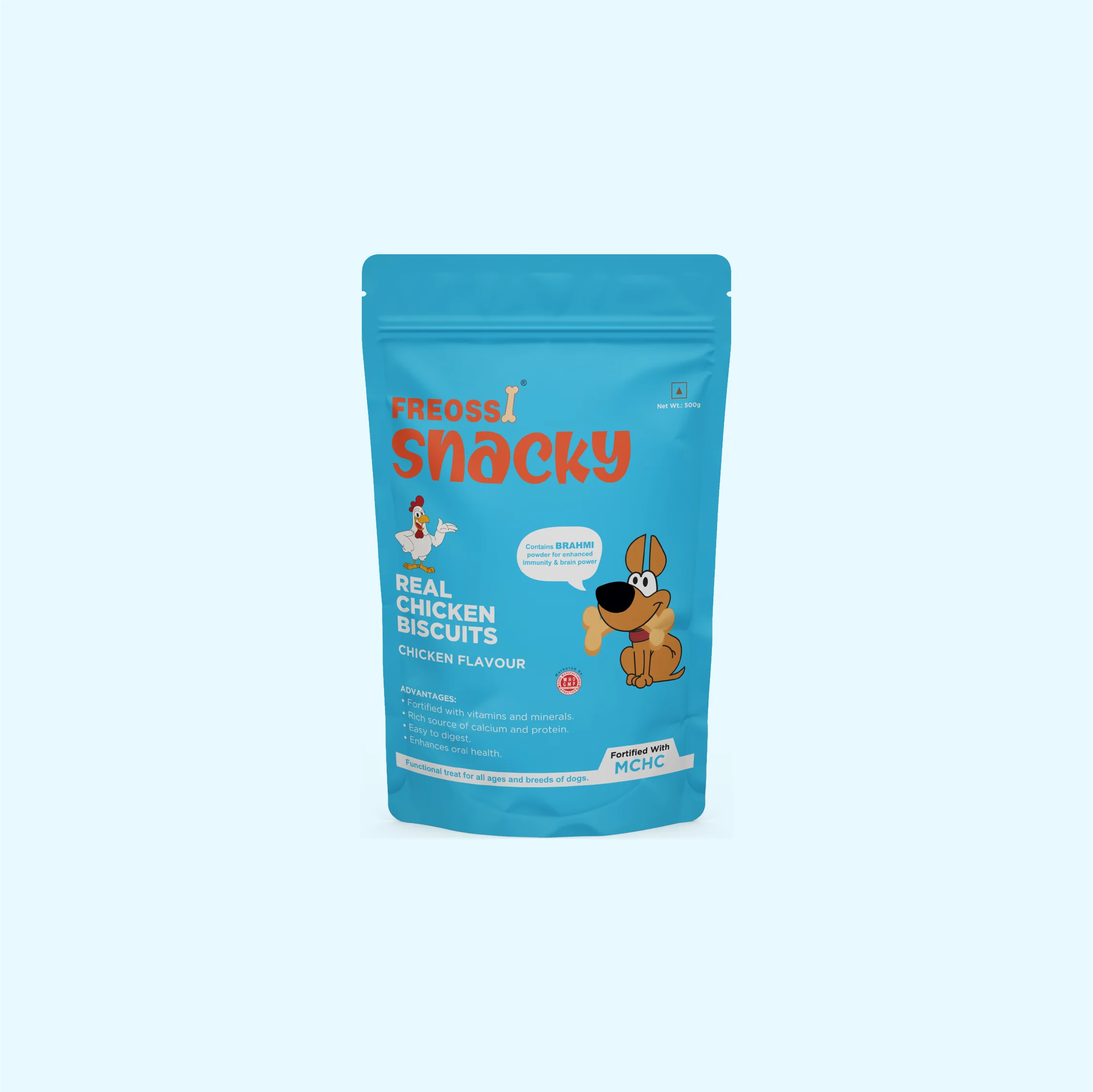 Biscotti Snacky Real Chicken - Sapore di pollo