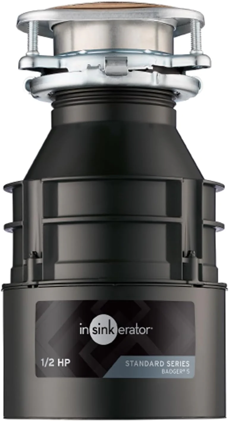 Garbage Disposer, Bajie Model 5, 0.5 horsepower, continuous feed type garbage disposer