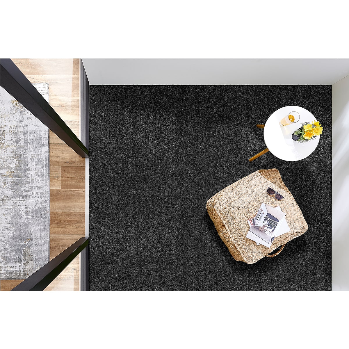 Outsunny Rasen Dark 200 x 100 x 0,7 cm