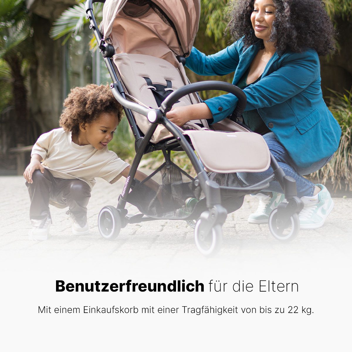 Kombi-Kinderwagen X1 Plus Kinderwagen - Leichtgewicht Buggy - MagicFold™ Technology