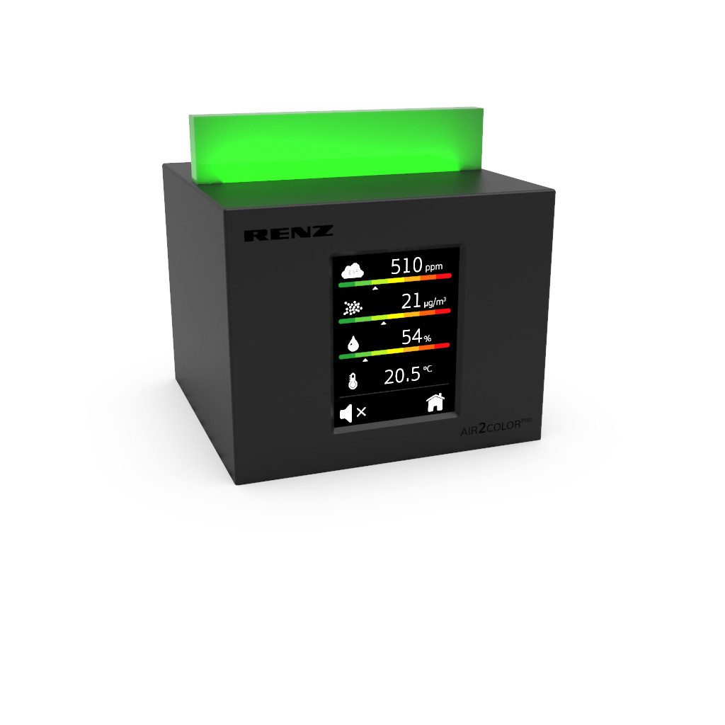 Raumluft-Qualitätssensor Air2Color Pro