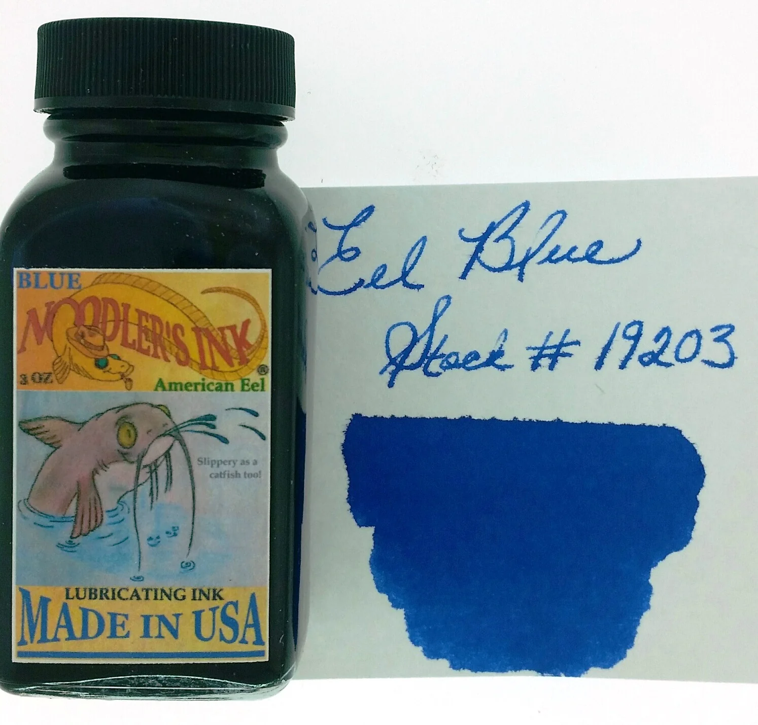 Noodler's Eel Blue Fountain Pen Ink