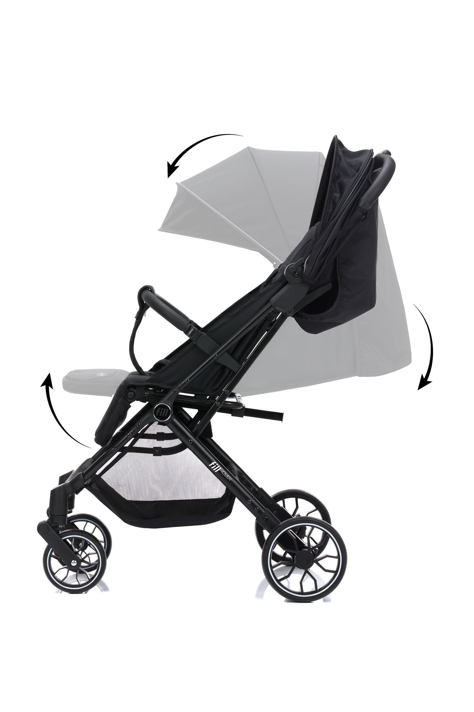 Sport-Kinderwagen Sportwagen Buggy Rover mit Transportsicherung Exklusiv