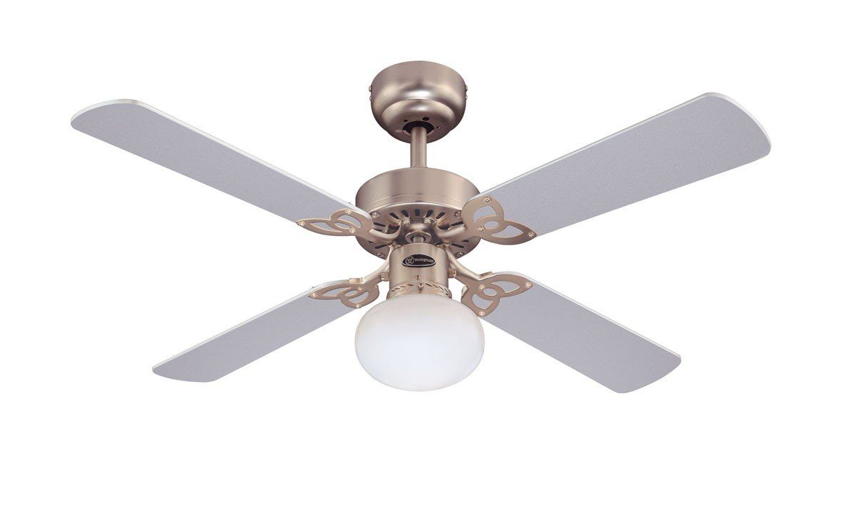 Deckenventilator Westinghouse Deckenventilator Vegas Aluminium mit Licht
