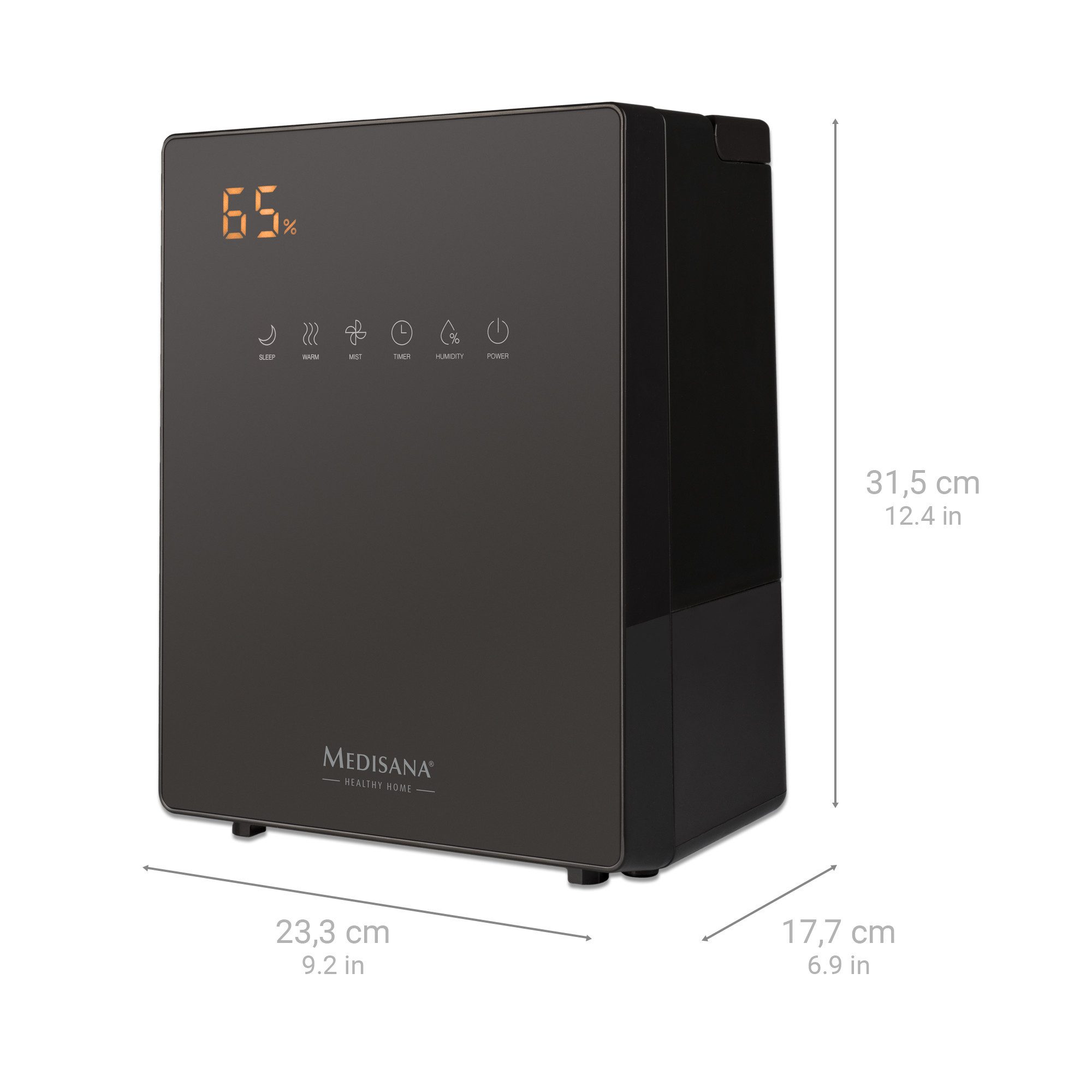 Luftbefeuchter AH 675 mit Hygrometer mit Fernbedienung