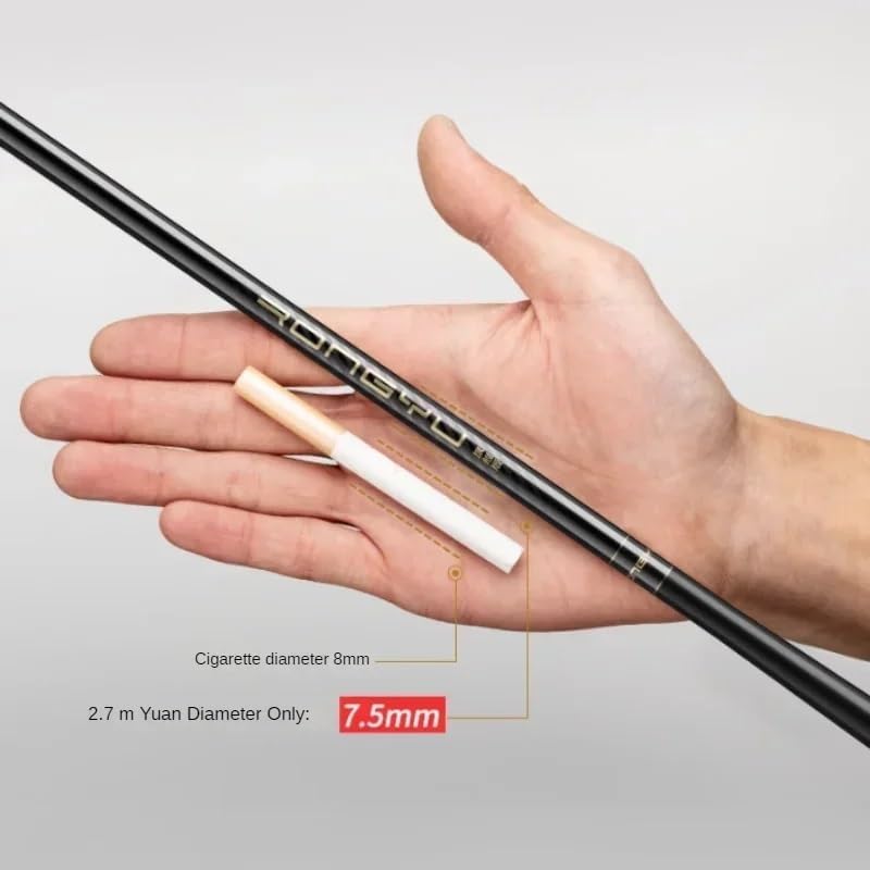 28 Tune 37 19 Ultralight Superfine Telescopic Crucian Carp Fishing Rod Carbon Hand Pole Tackle