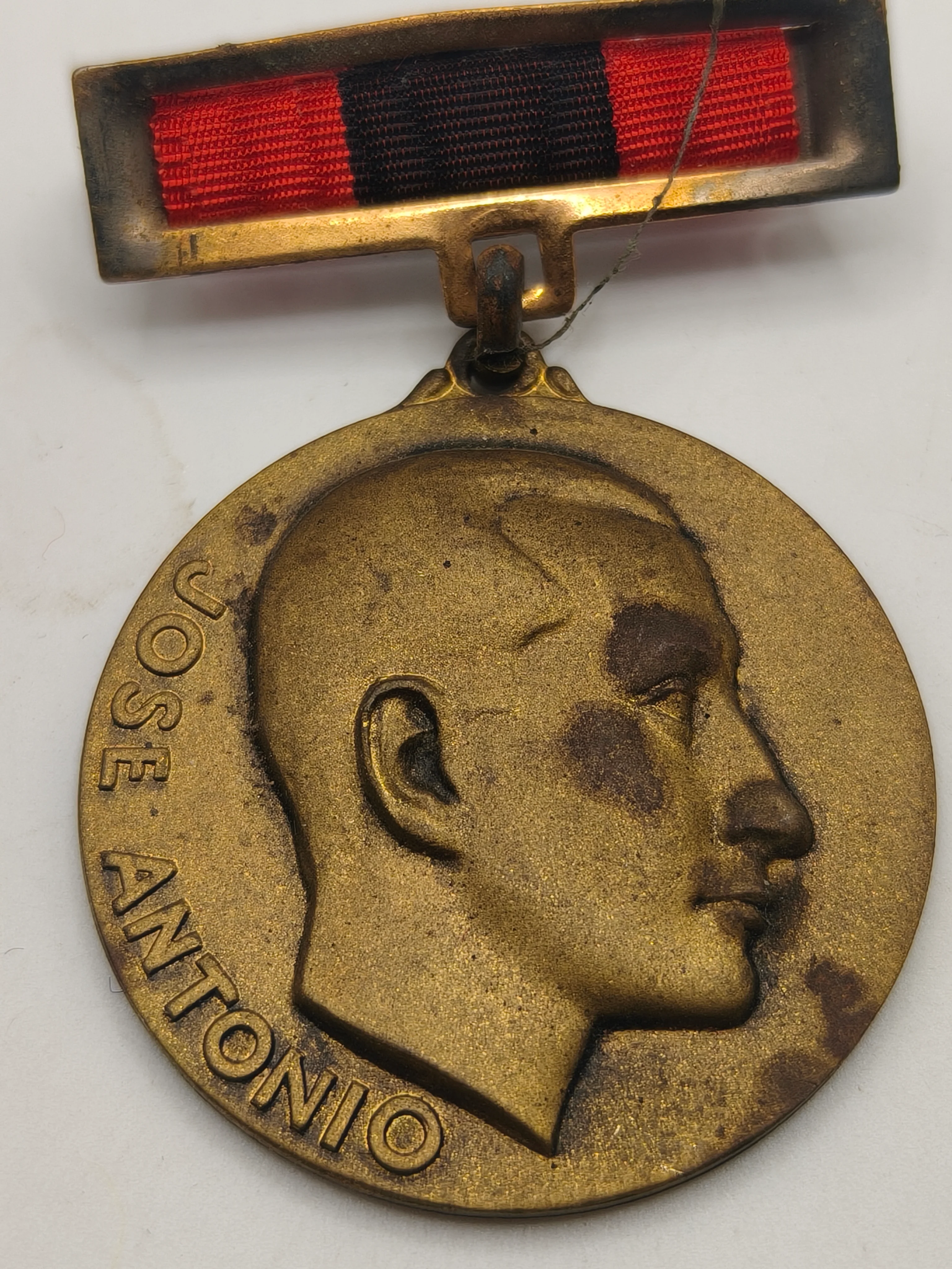Jose Antonio's medal, commemorative Phalanx. Spain