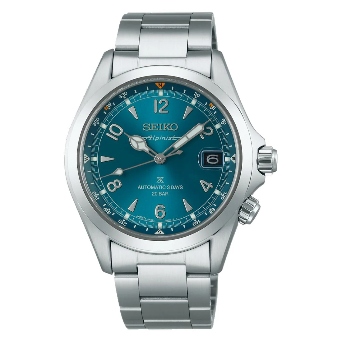 Orologio Seiko Prospex SPB503J1 Alpinist blu acqua alpina