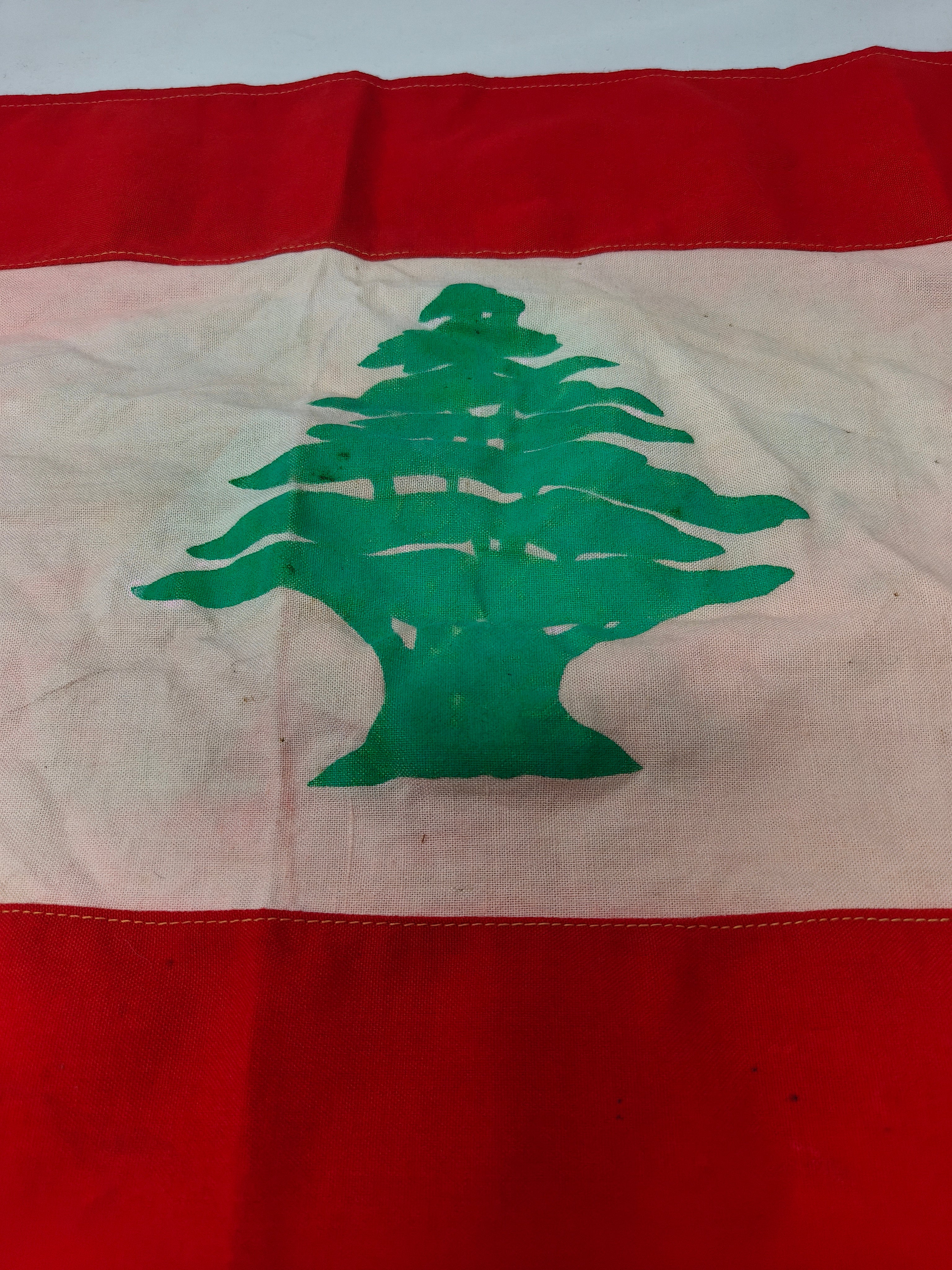 Bandera antigua Libano