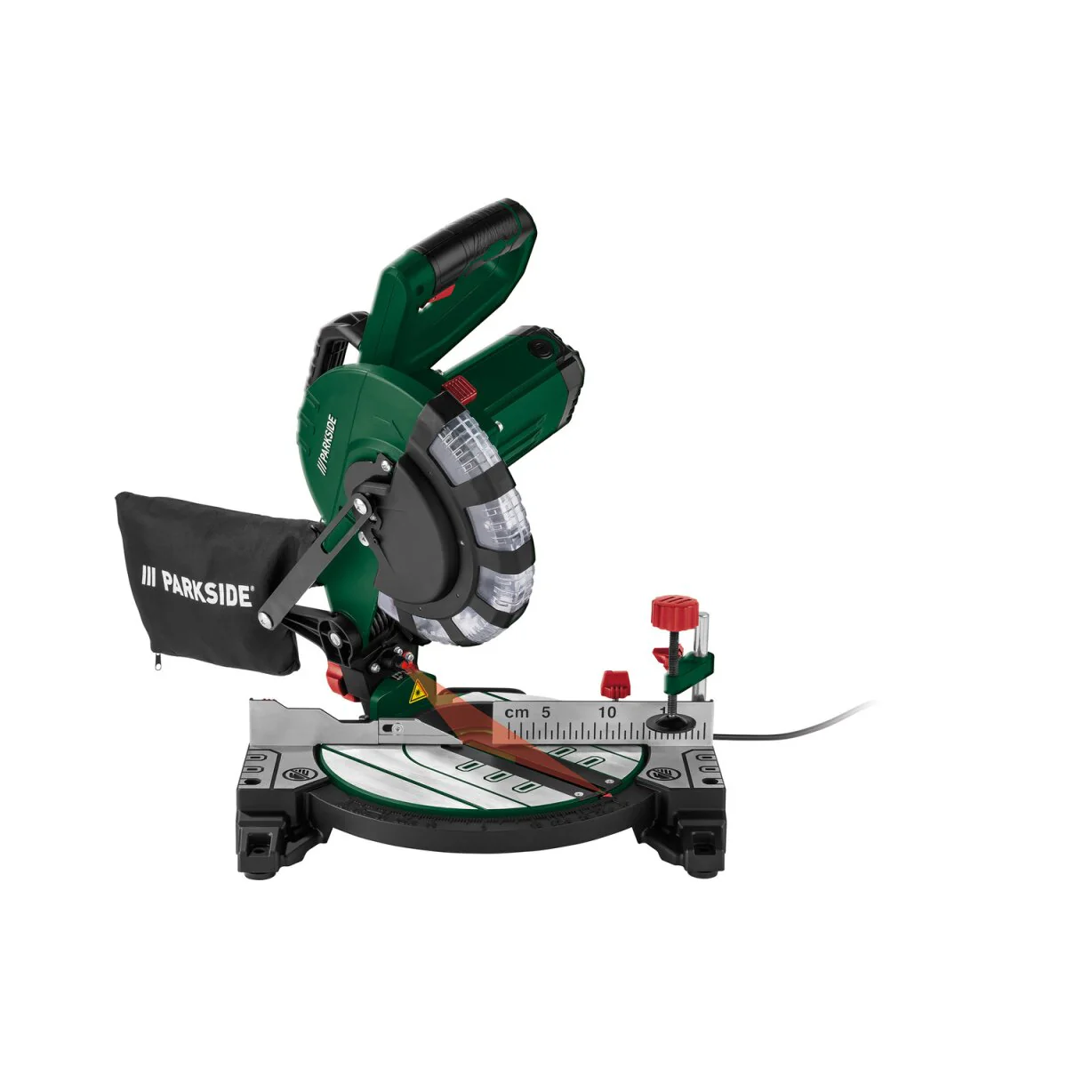 PARKSIDE? Afkort- en verstekzaag ?PKS 1500 C4?, 1500 W, met laser - B-keus, zo goed als nieuw