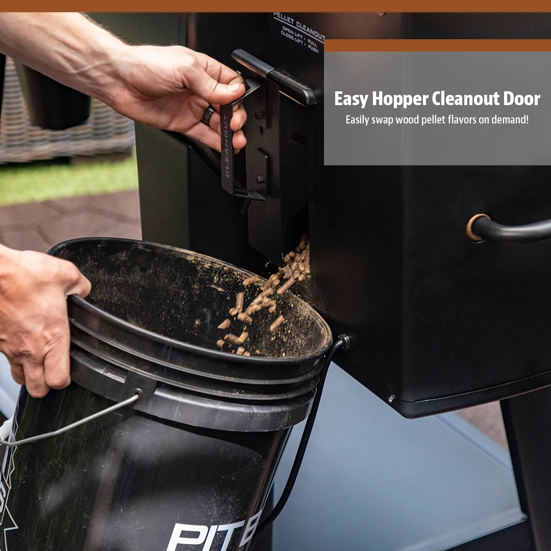 Pit Boss 1500 Connected Pellet Grill Savannah - Onyx Edition with Wi-Fi? - PB1500NXW