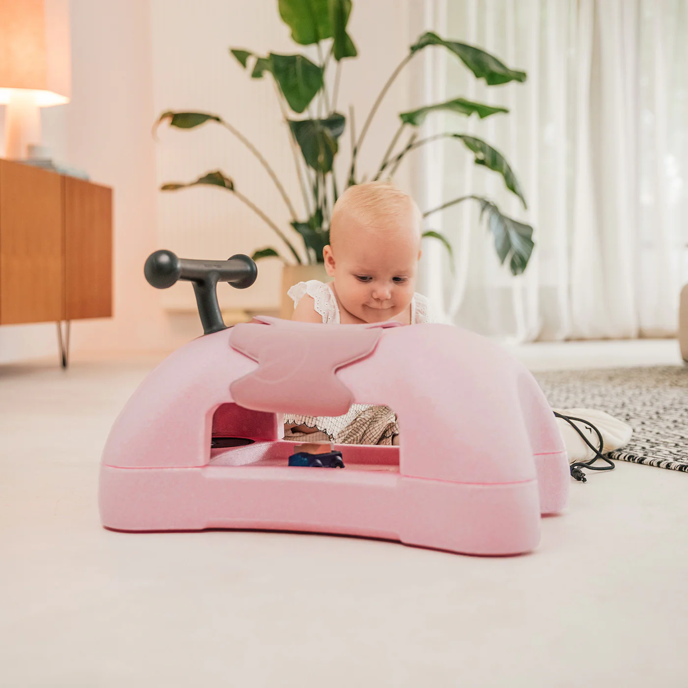 2025 Scoot and Ride My First baby walker 3-in-1 e scivolo in rosa