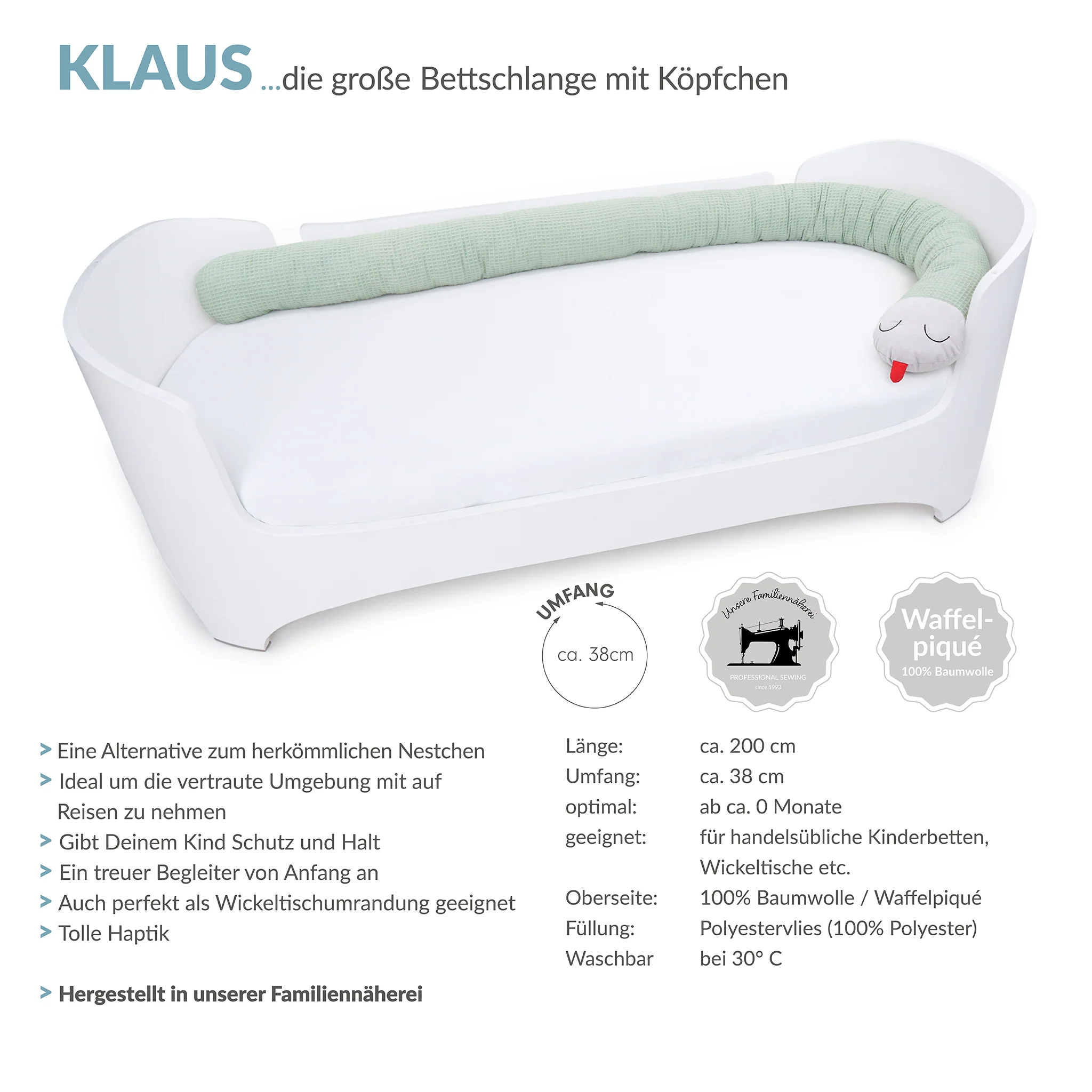 KLAUS Bettschlange