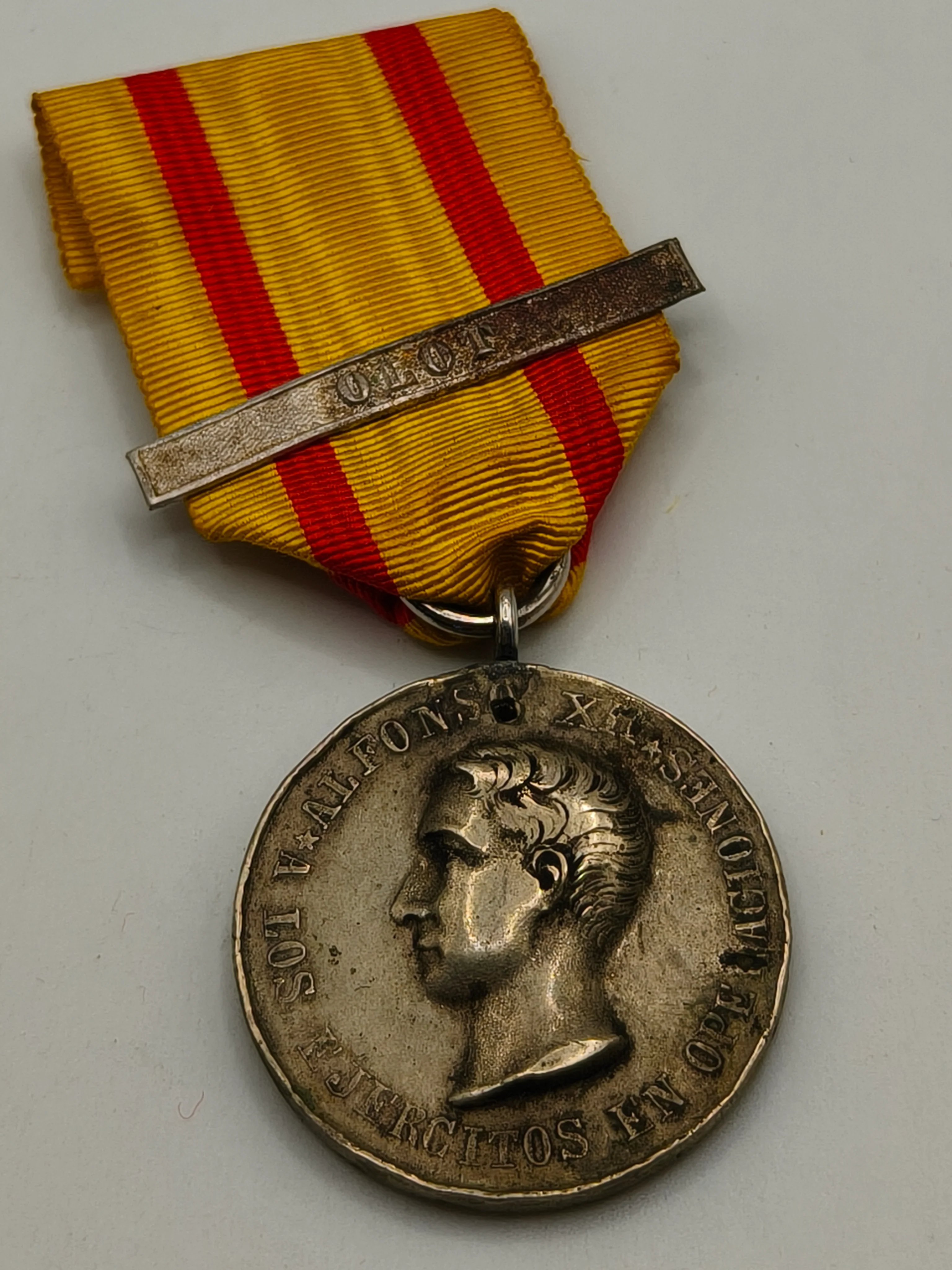 Medalla guerras Carlistas Alfonso XII. ESP