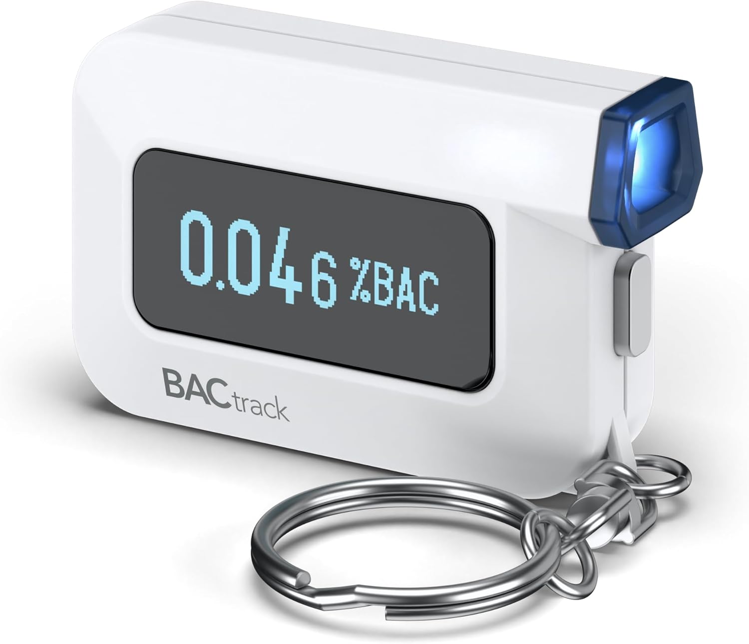 BACtrack C6 Keychain Breathalyzer 2 Pack &ndash; Professional Accuracy, Smartphone Connectivity, Apple & Android Compatible