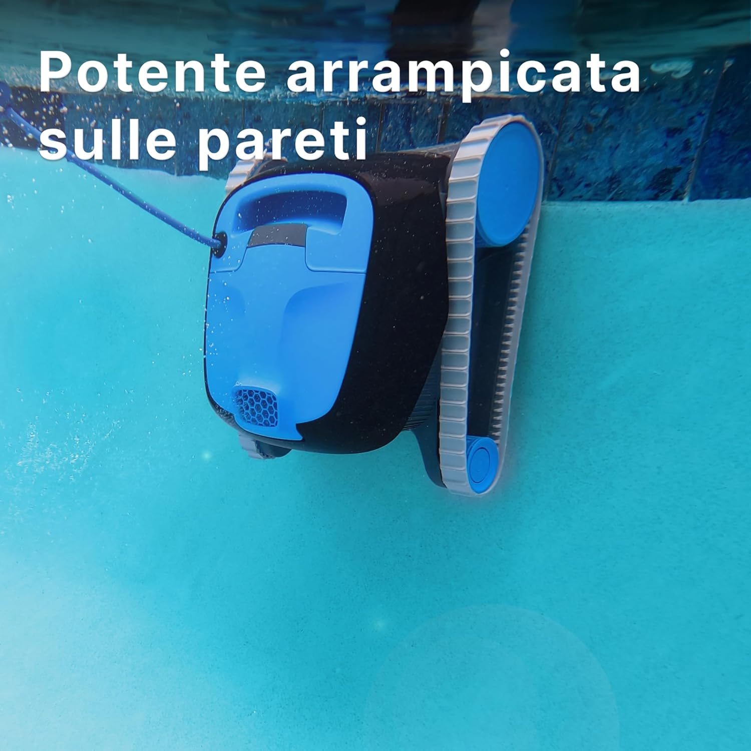 Dolphin Nautilus CC Robot pulitore automatico per piscina interrata e fuori terra fino a 10m - Pulizia pareti e fondo - Efficienza energetica