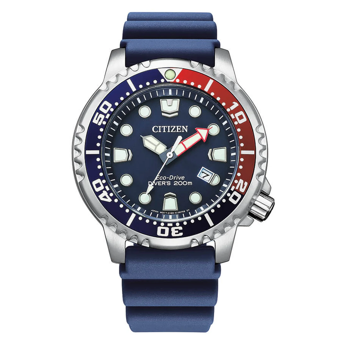 Orologio Citizen BN0168-06L Promaster blu ghiera pepsi