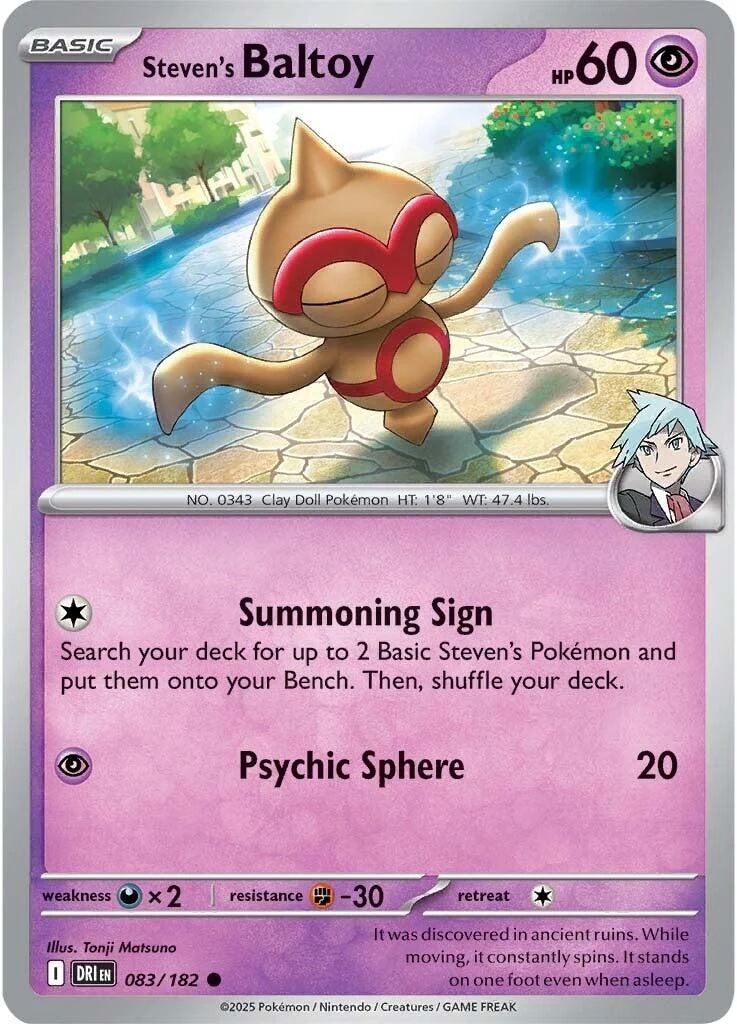 Steven's Baltoy (083/182) (DRI)