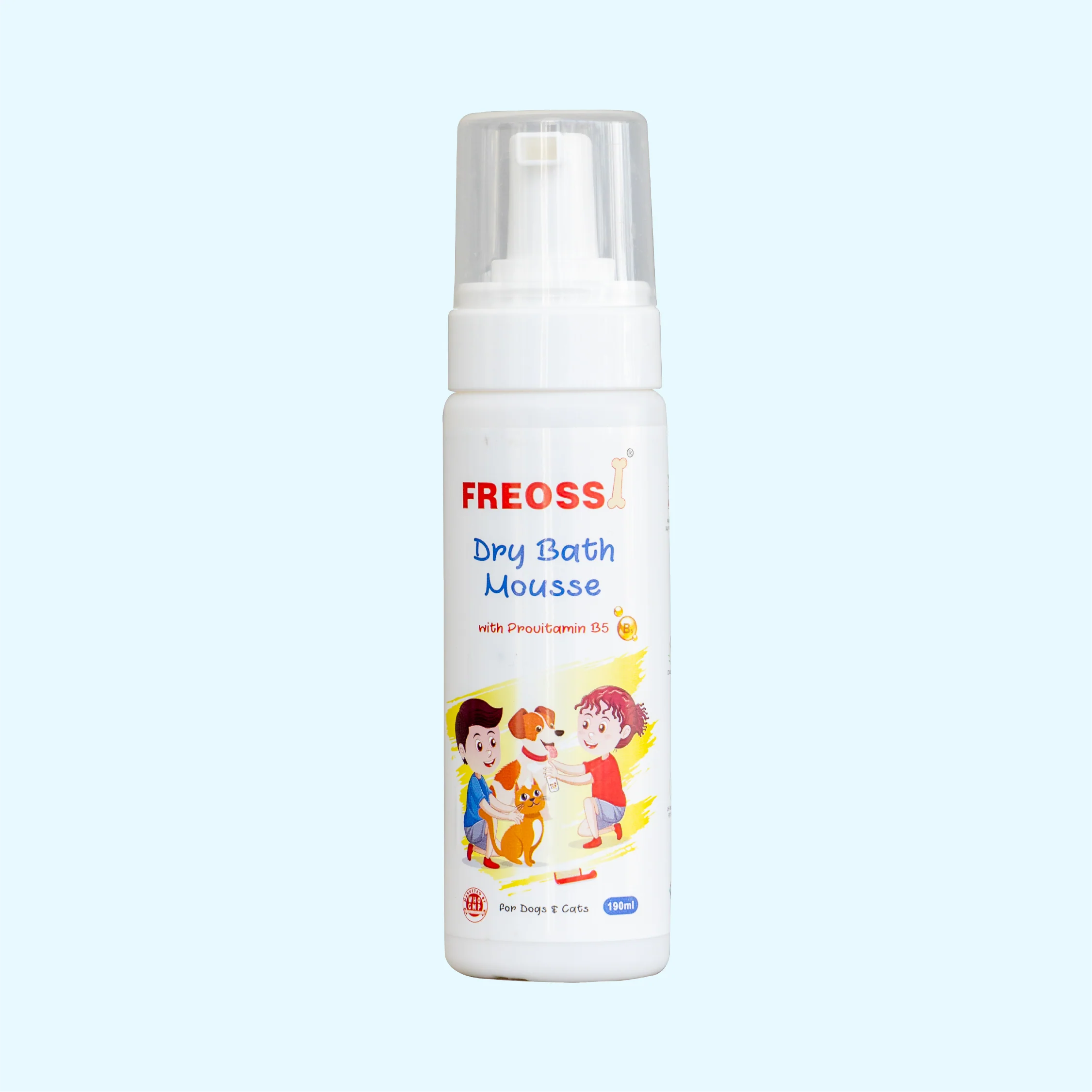 Mousse per bagno secco