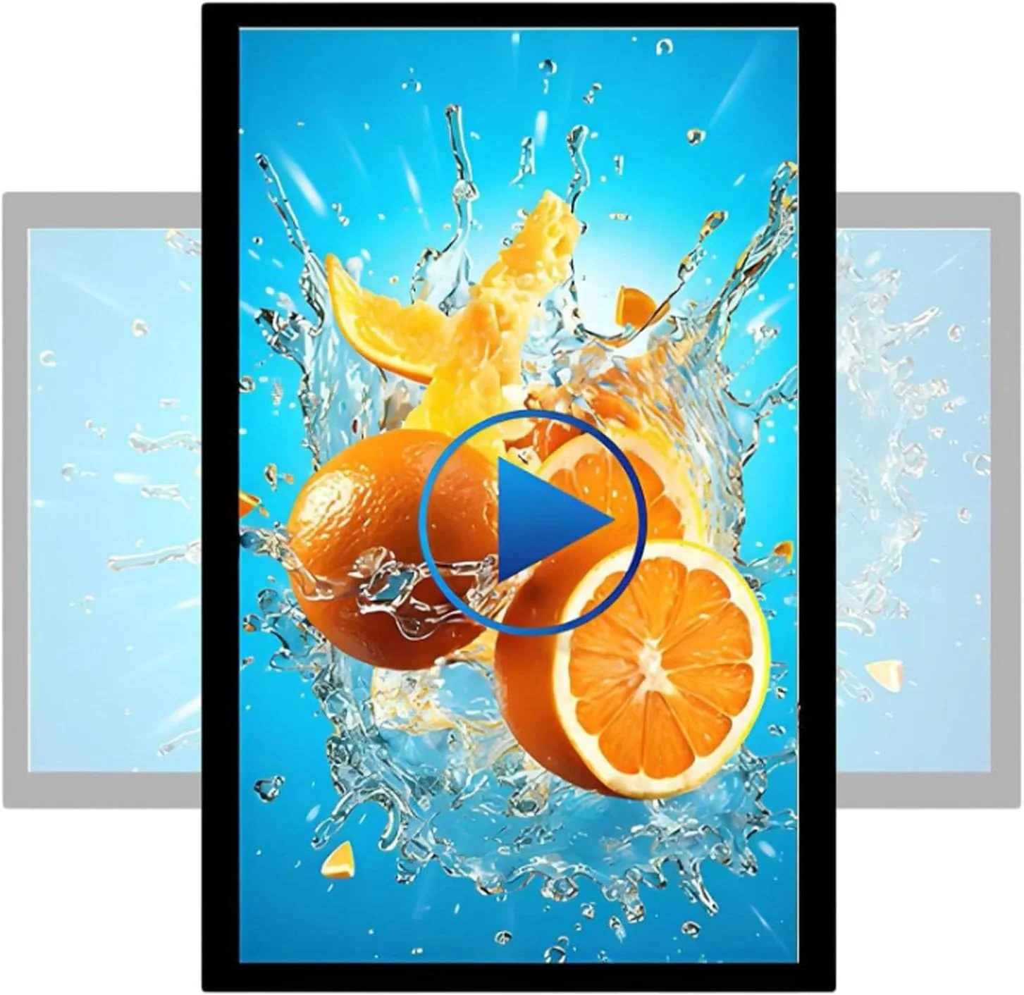 Digital Signage Display für den Außenbereich, IP65 wasserdicht, für Restaurant, Wandhalterung, kommerzielle LCD-Werbetafel, Bar, Lebensmittel-LKW