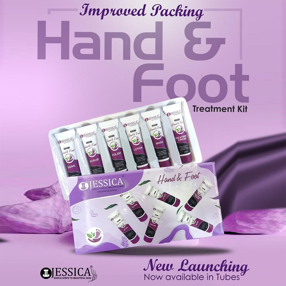 Jessica Hand & Foot Treatment Kit �?Improved Formula for Nourished Skin