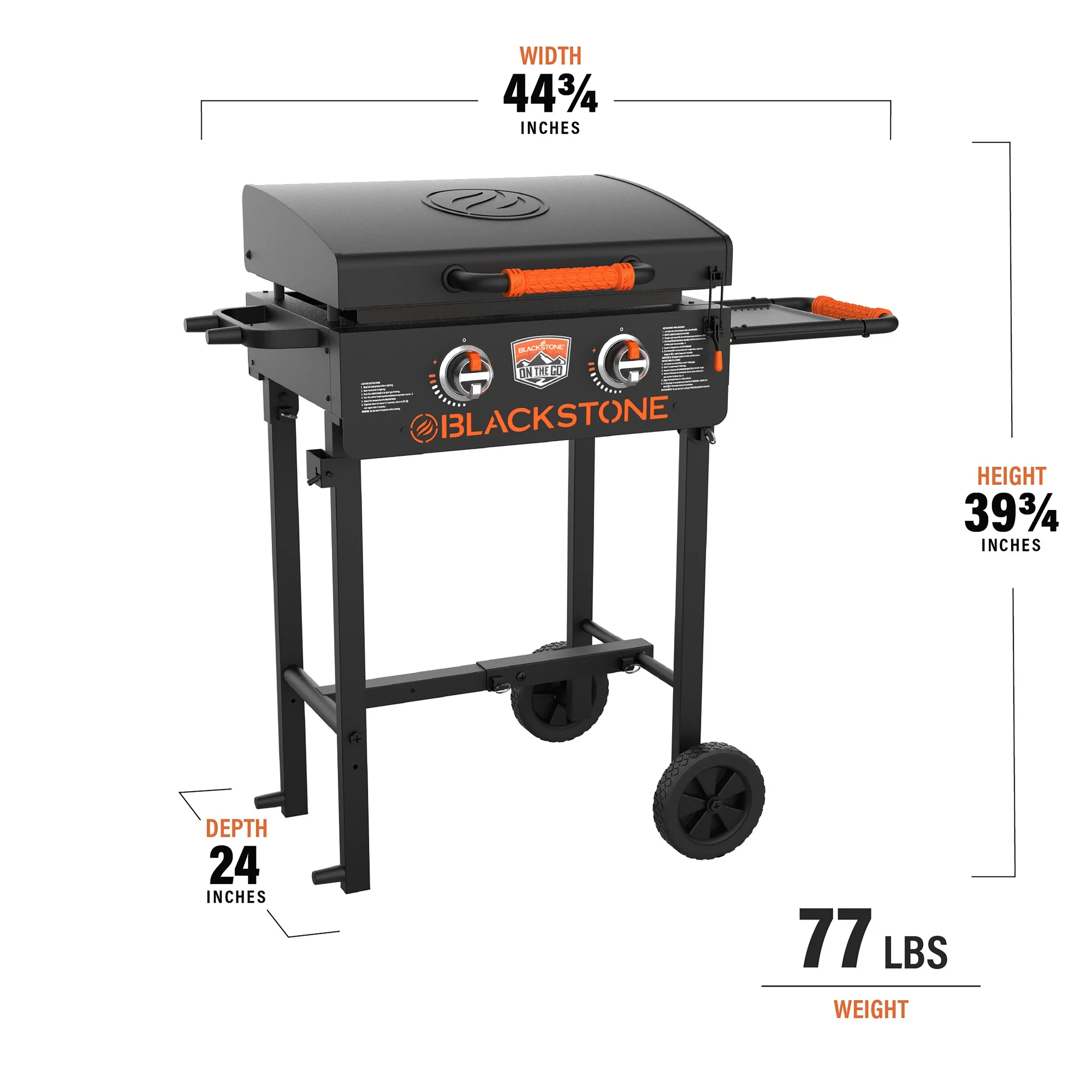 Blackstone On The Go 2-Burner 22