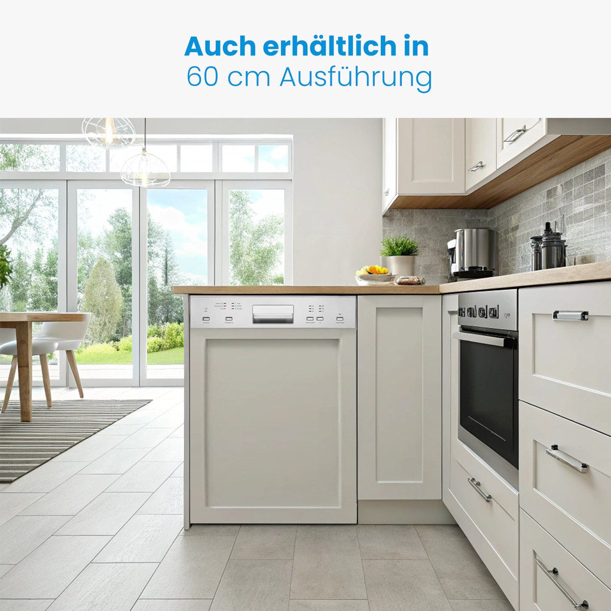 teilintegrierbarer Geschirrspüler GSPE 7422 TI