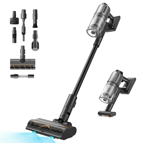 DREAME Z30 Cordless Vacuum Cleaner, Smart Stick Vacuum for Multi Surface Cleaning, 310AW Suction with Dual Brushes, Pet Deshedding Tool, Long Runtime, Ideal for Hard Floor