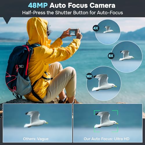 Fotocamera Digitale Vlogging Adolescenti Principianti