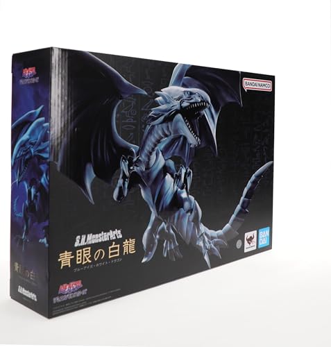 TAMASHII NATIONS   Yu Gi Oh! Duel Monsters   Drago Bianco Occhi Blu, Bandai Spirits S.H.MonsterArts Action Figure : Amazon.it: Altro