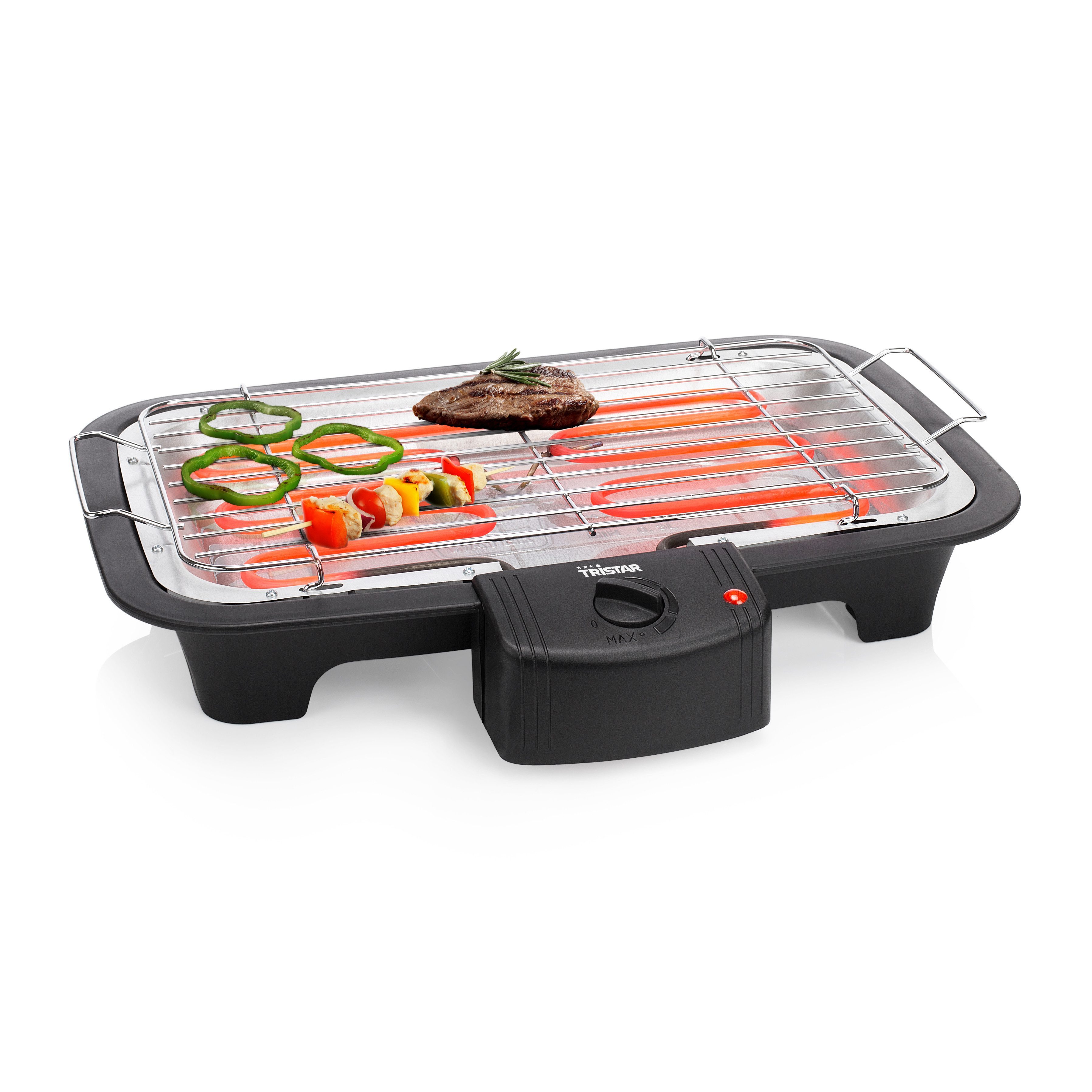 Elektrogrill Tristar BQ-2813 Elektro-Tischgrill – Tischgrill - Thermostat