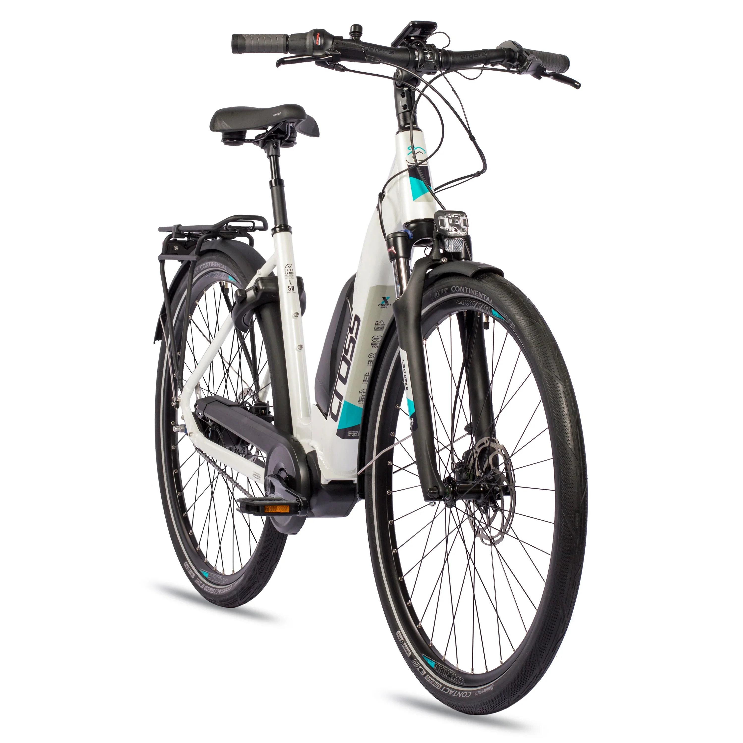 28 Zoll E-Bike City Fahrrad LS WAVE X-Tron SR3 SHIMANO STPS E-5000 418Wh 5 GANG SHIMANO NEXUS INTER-
