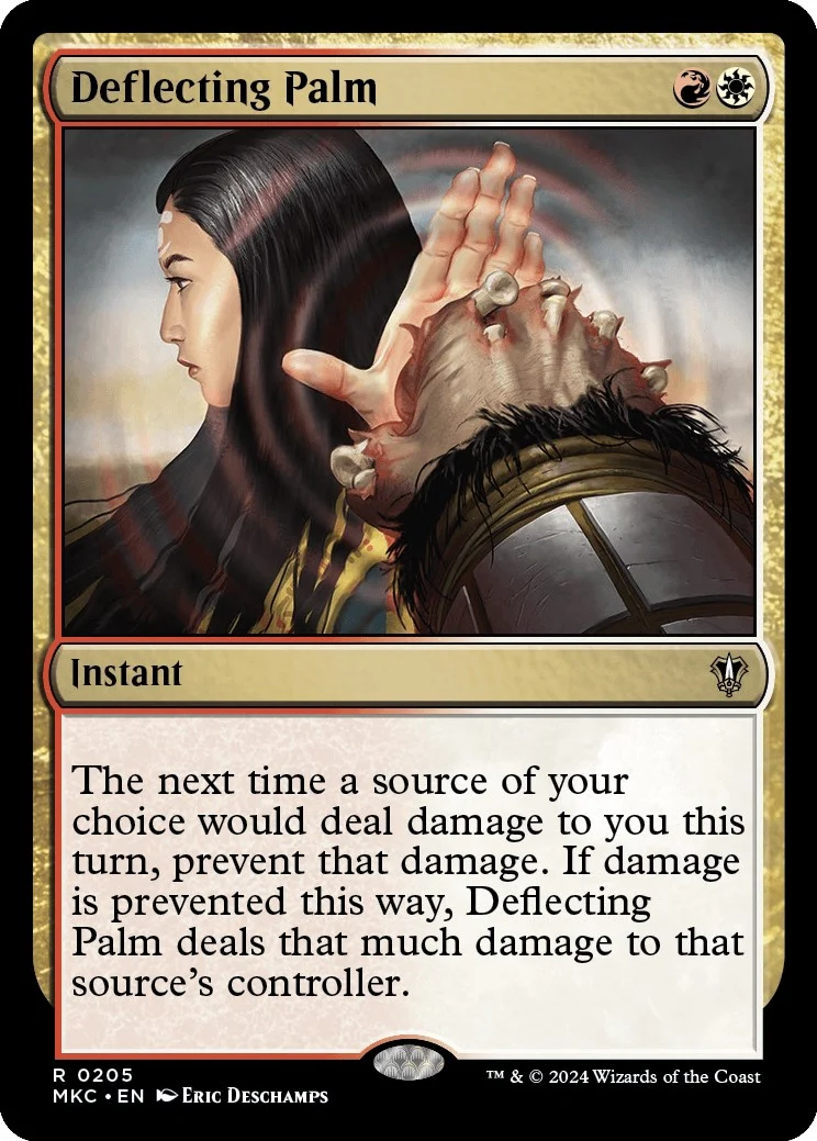 Deflecting Palm (205) (MKC)