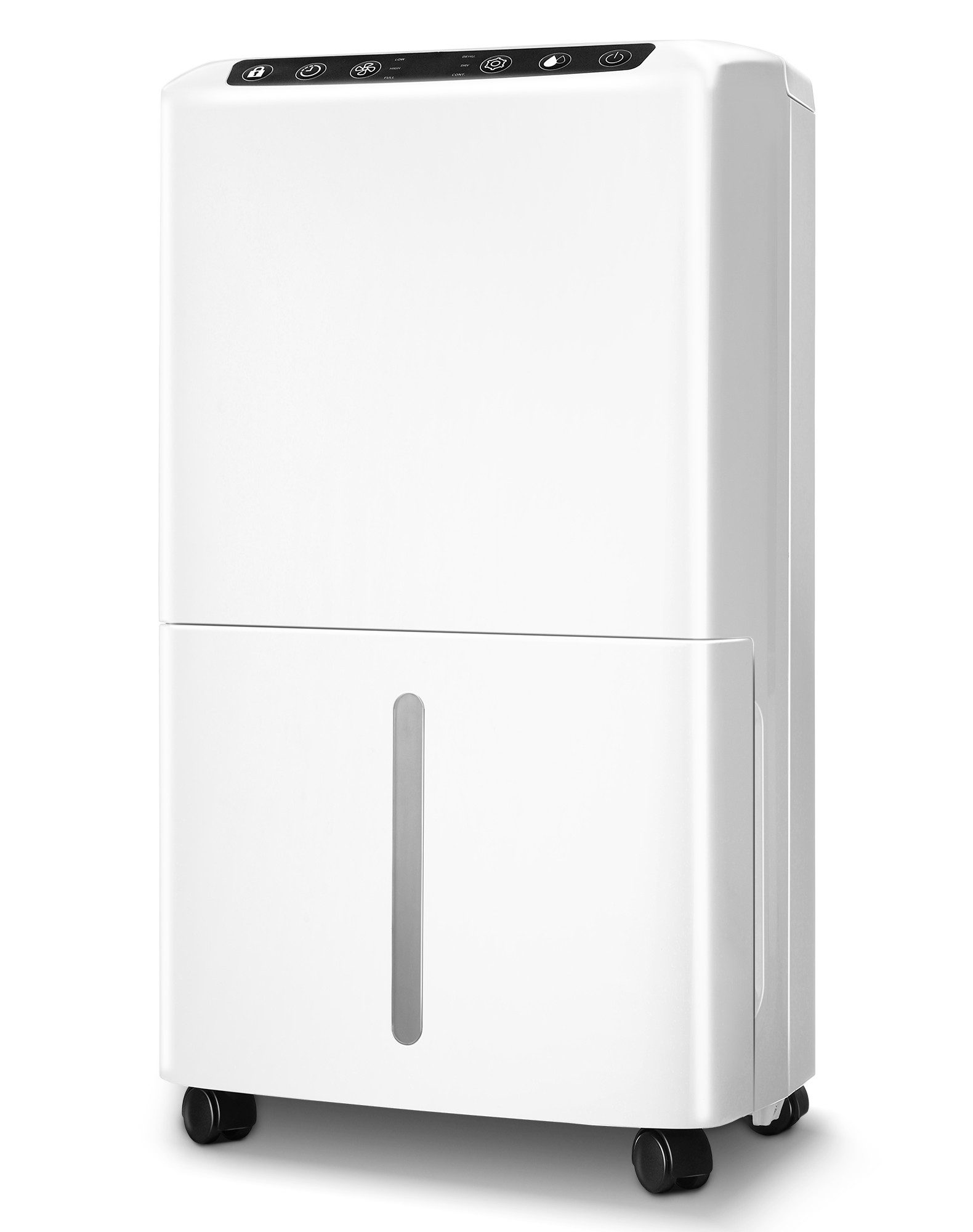 Luftentfeuchter 12L/Tag Luftentfeuchter Elektrisch 2,5L Wassertank 24H Timer