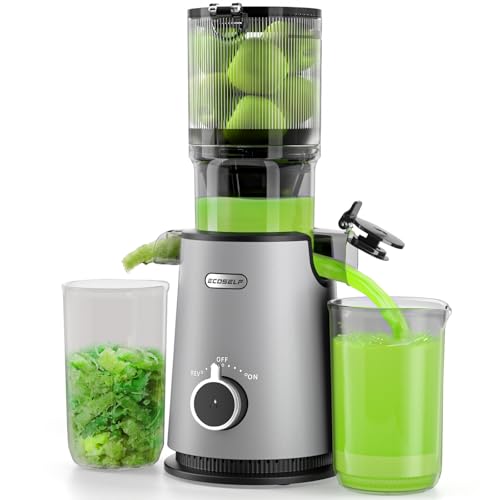 Cold Press Juicer, ECOSELF Juicer Machines with 4.35