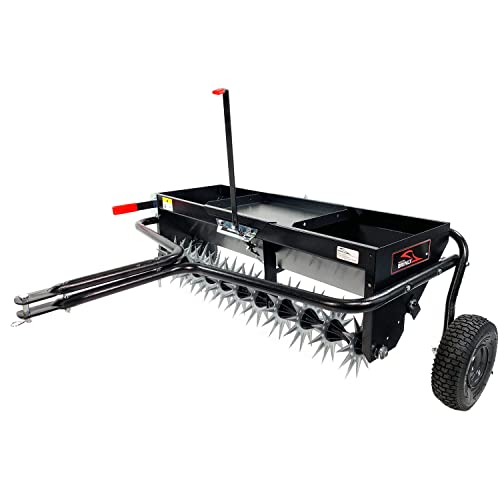 Brinly AS2 40BH P Kombination Aerifizierer Streuwagen