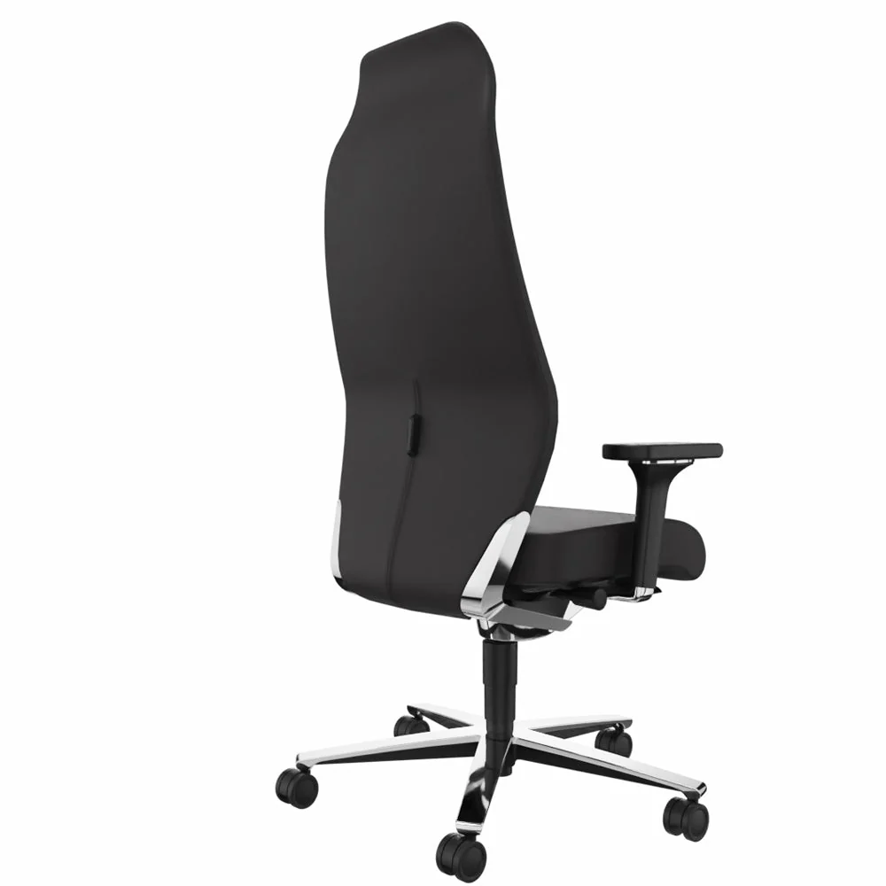 Sedia da ufficio ergonomica Züco Selvio E 0156 Poltrona direzionale | Schienale imbottito alto | Poggiatesta integrato