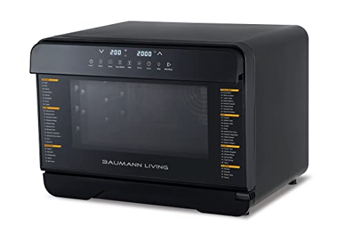 Baumann Living Multifunction Air Fryer Steam Oven Convection Countertop All in One Appliance.: Home & Kitchen