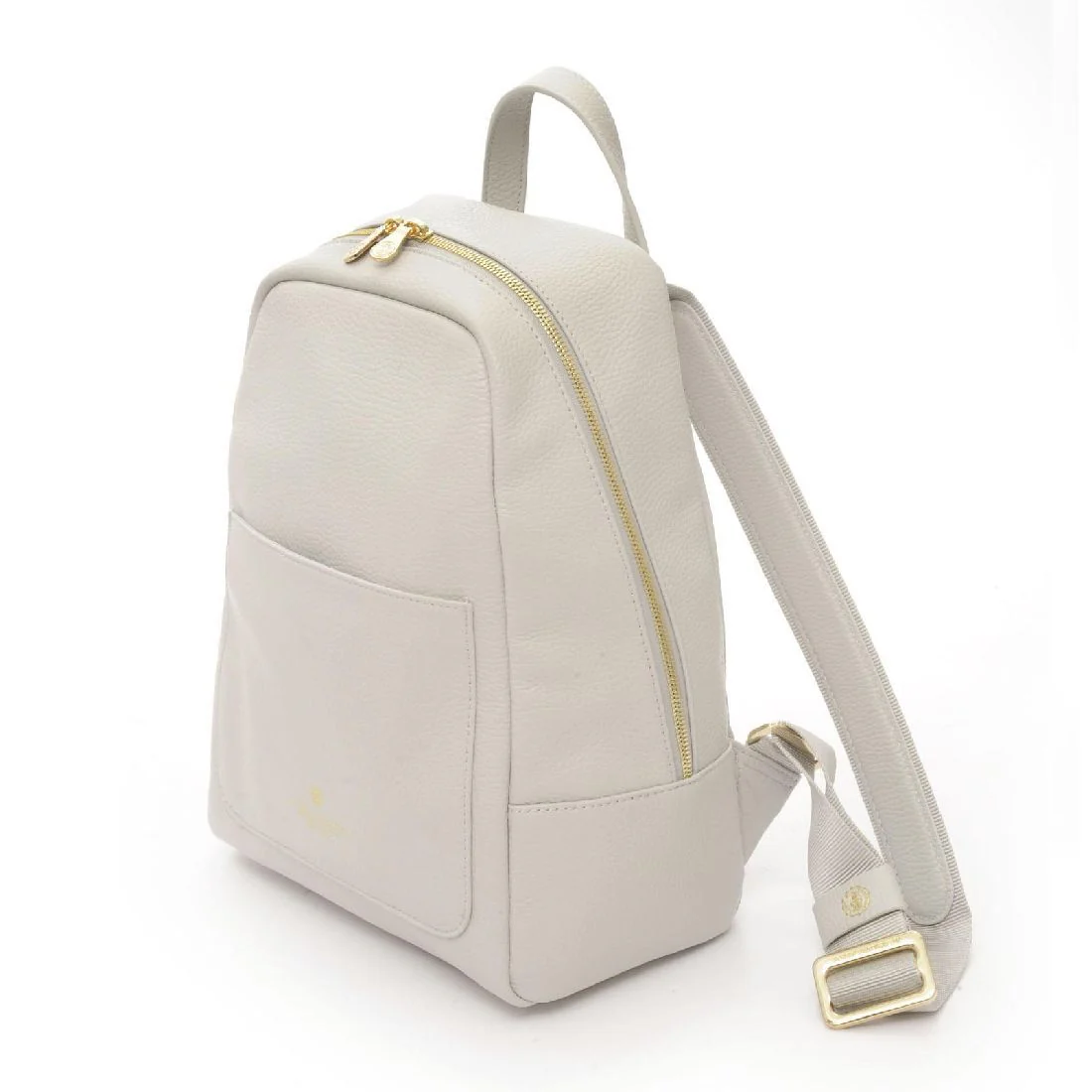 Zaino Spalding & Bros Sammy in pelle bianca 173779U265