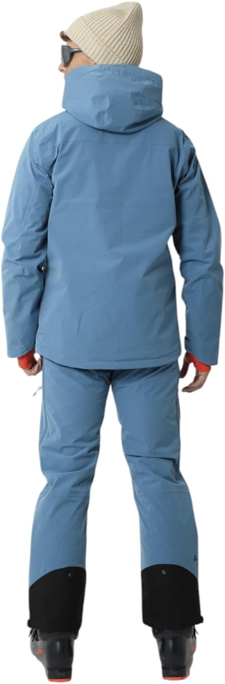 2117 of Sweden Nausta Herren Skijacke mit Kapuze Wasserabweisende Herren-Skijacke mit Isolierung. Perfekt für Skifahren, bietet Stil, Komfort und Schutz.