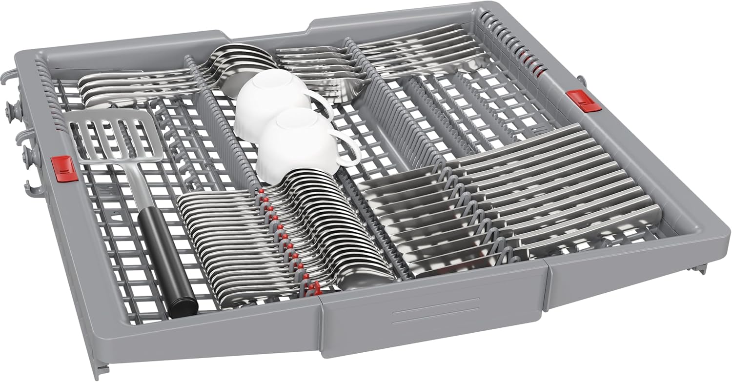 Bosch SMV8YCX02E Serie 8, Lavastoviglie da incasso a scomparsa totale, PerfectDry, Home Connect, Extra Clean Zone, EfficientDry, 60 cm