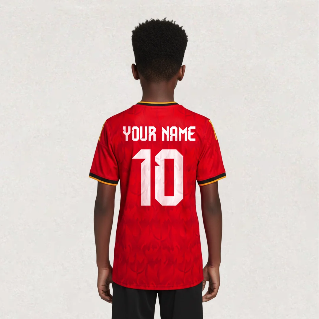 Belgium 2026 Kids Home Jersey