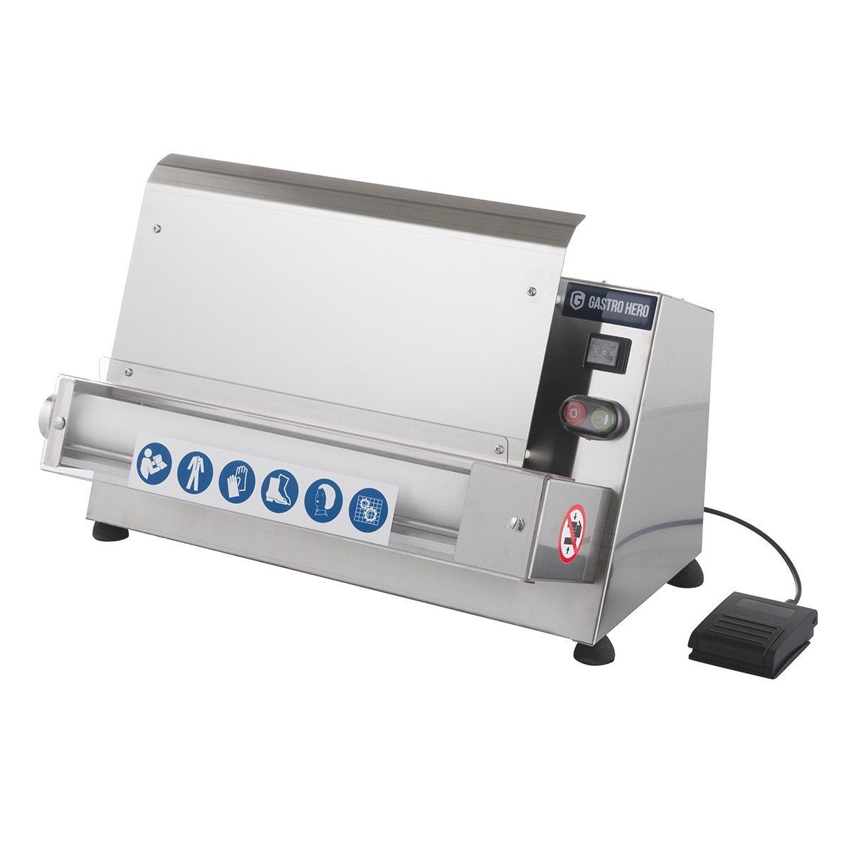 Nudelmaschine Teigausrollmaschine Fußpedal für Teiglinge bis 40 cm