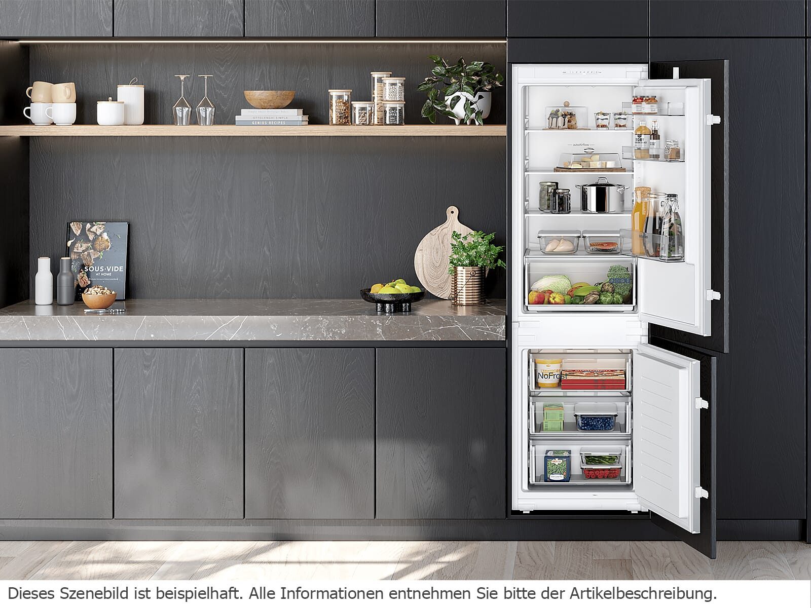 Einbaukühlgefrierkombination KI86NNSE0