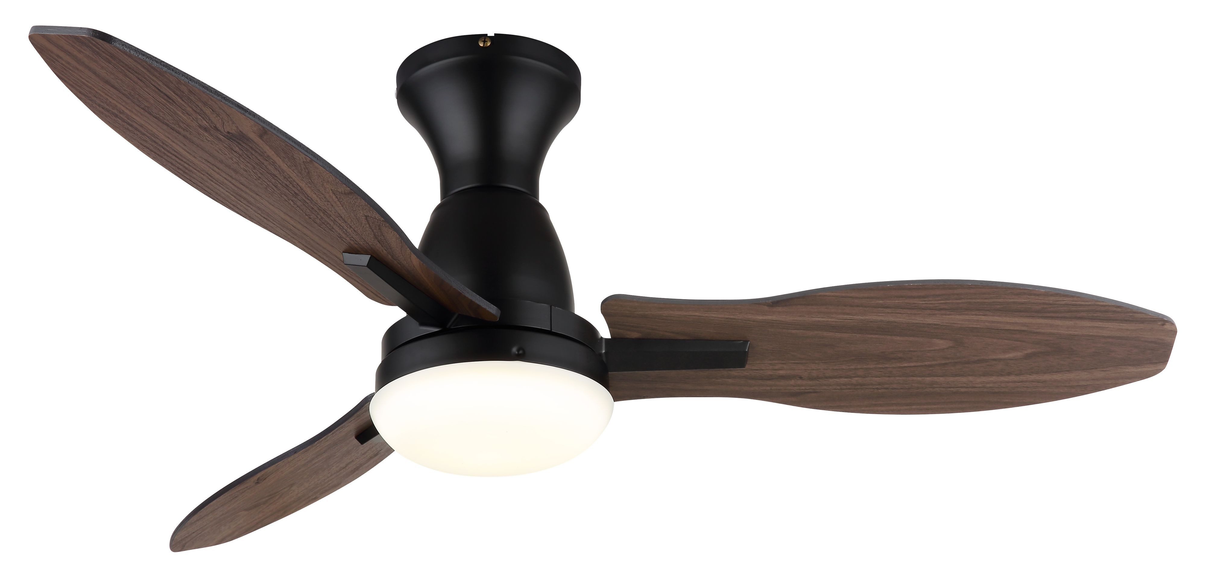 Deckenventilator DC Deckenventilator Gale Schwarz mit LED