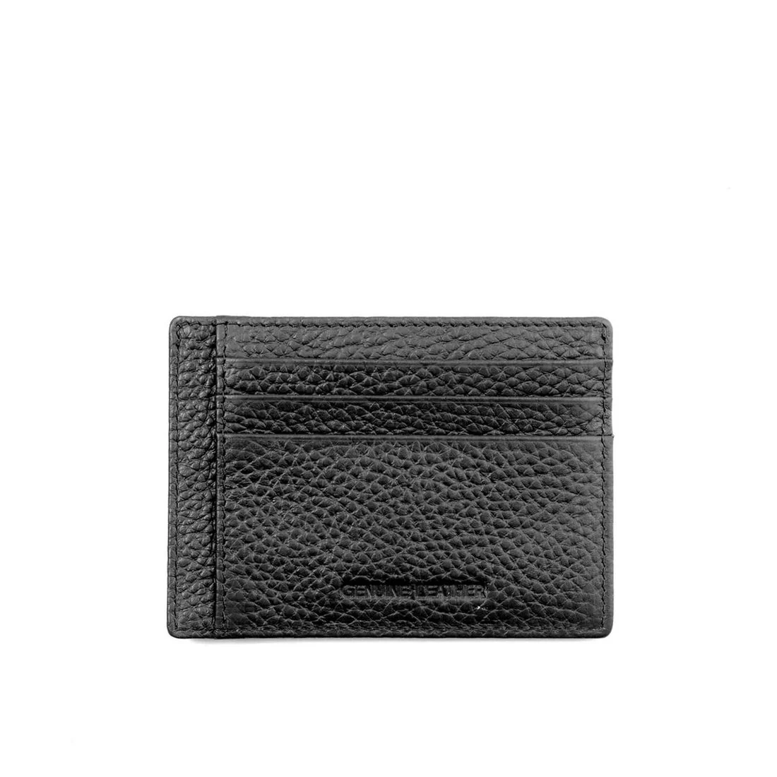 Portacarte Spalding & Bros Full Grain 6cc nero 175030U900