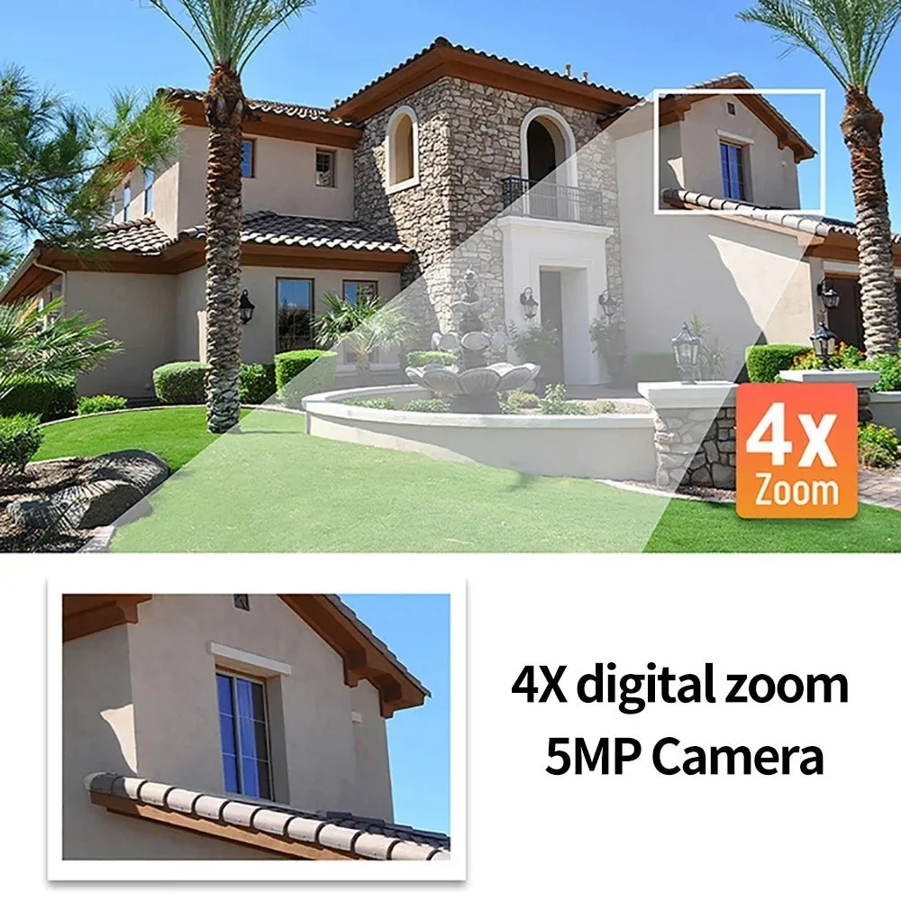 5MP Pet Camera �C 360�� Pan, Two-Way Audio & Motion Tracking